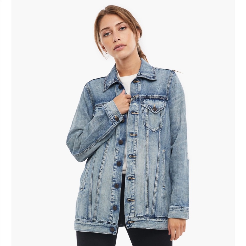 ABLE- THE LONG MERLY JACKET - $178